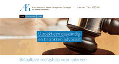 Desktop Screenshot of aknieuweebbingestraat.nl